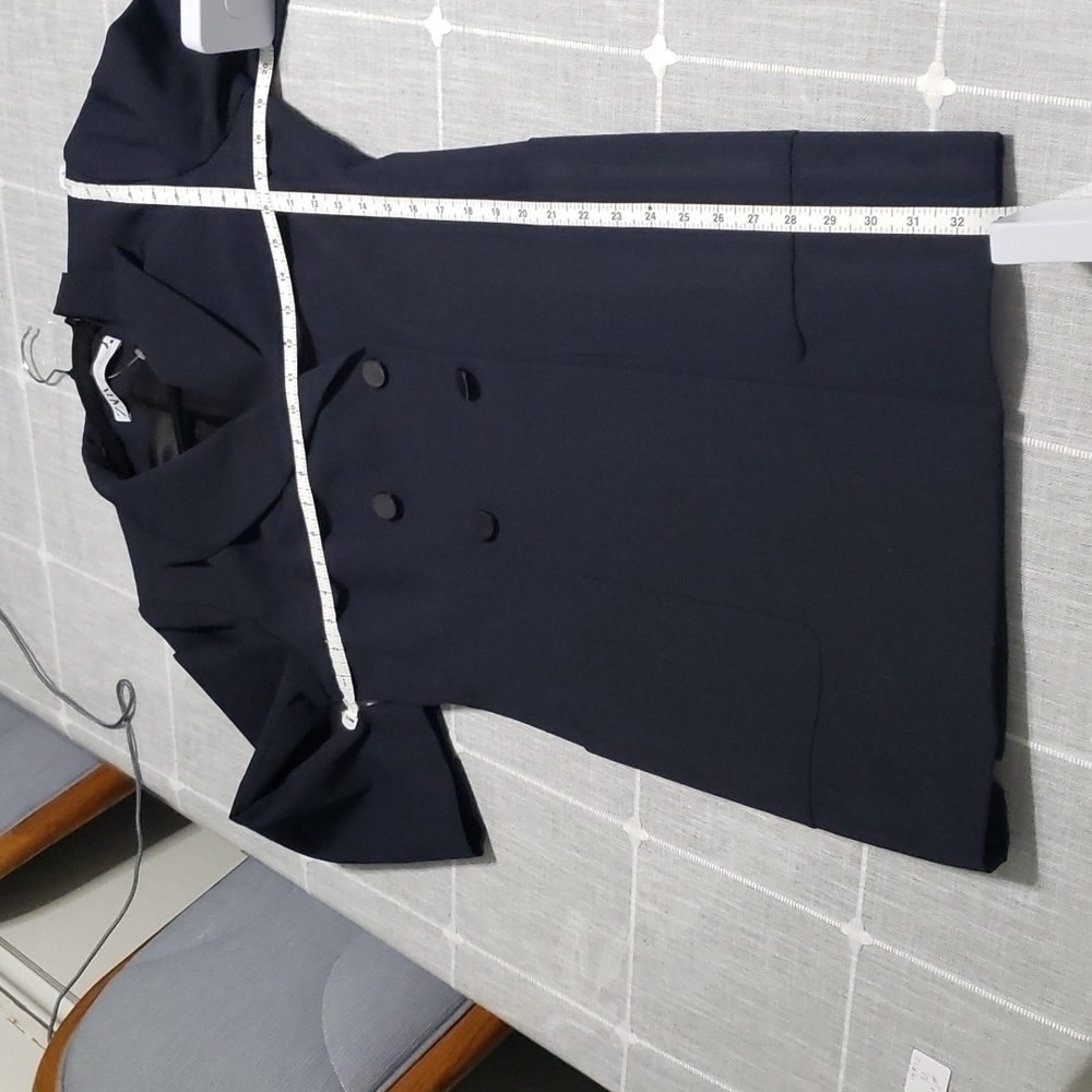 NWT Zara blazer, Color Navy Blue, Size L - Picture 14 of 17